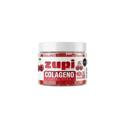 GOMAS DE COLAGENO HIDROLIZADO ZUPI + MASCARILLA DE OBSEQUIO