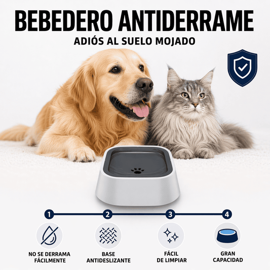 BEBEDERO CLEANBOWL FLOTANTE | SIN DERRAMES