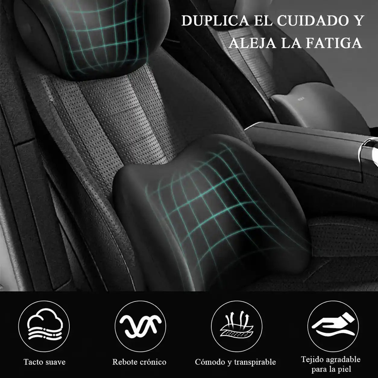 KIT COMFORTDRIVE + EBOOK DE ESTIRAMIENTOS OBSEQUIO